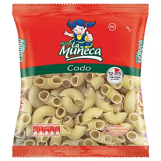 Pasta La Muñeca Codo 250g
