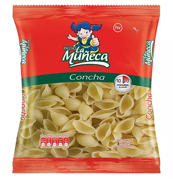 Pasta La Muñeca Concha 250g