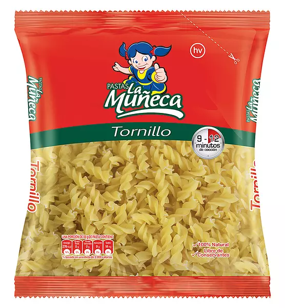 Pasta La Muñeca Tornillo 250g