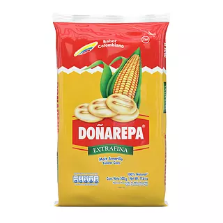 Harina Doña Arepa Amarilla 500g