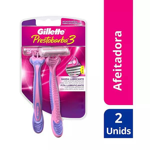 Gillette Prestobarba 3 For Women x 2