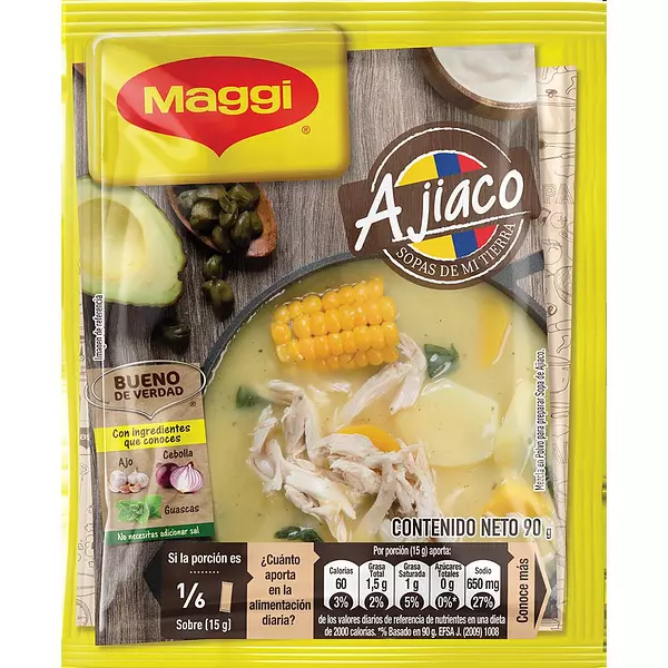 Sopa de Mi Tierra Maggi Ajiaco 60g