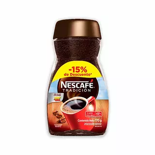 Cafe Nescafe 15% 170g