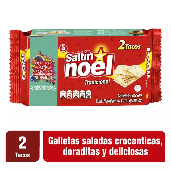 Galleta Saltin Dos Tacos 200g