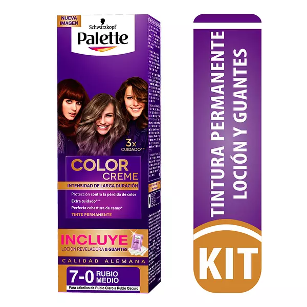 Palett Intensive Color Creme 70 Rubio Medio