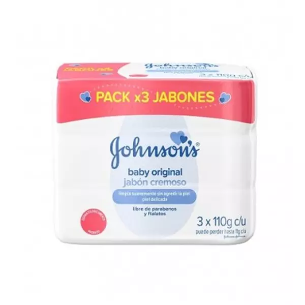 Johnson Jabon 110g*3 Original P. E.