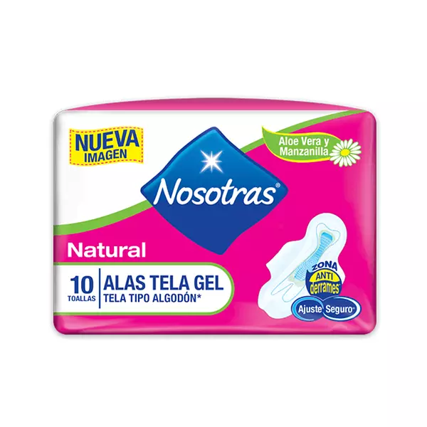 Toalla Higienica Nosotras Normal Sin Alas 10 Und