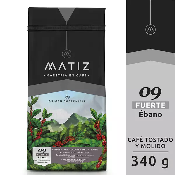 Cafe Matiz Fuerte Ebano 340g