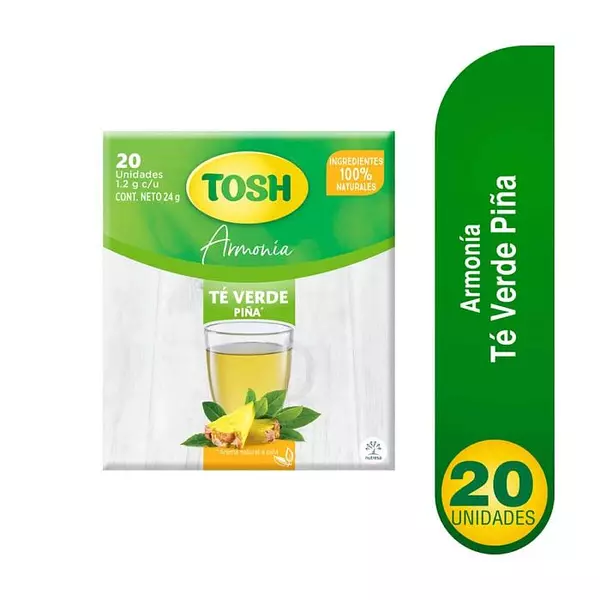 Te Verde Tosh Armonia Piña 20 Und