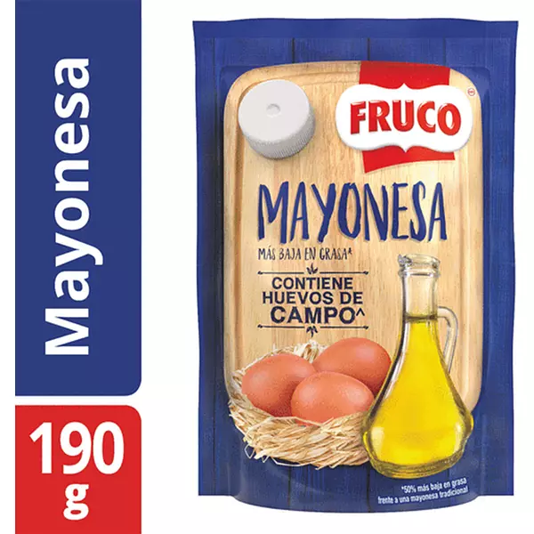 Mayonesa Fruco 190g Doypack