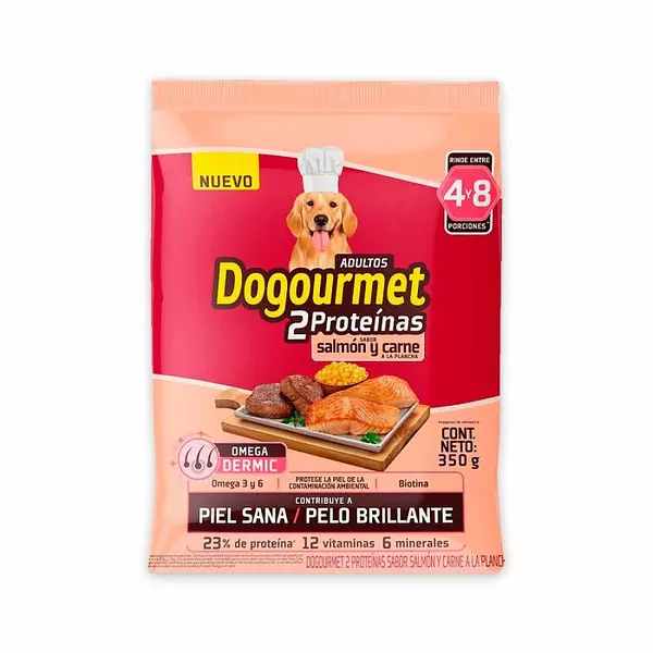 Alimento para Perros Dogourmet Salmon C/P 350g