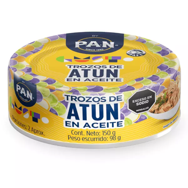 Trozos de Atun Pan de Aceite 160g