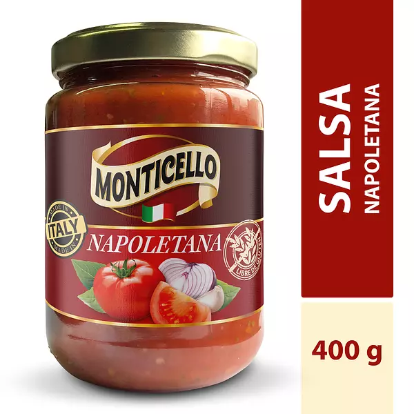 Salsa Monticello Napoletana 400g