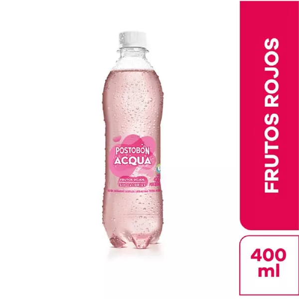 Agua Acqua Frutos Rojos 400ml