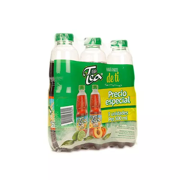 Bebida Mr Tea Surtido Pet 3*500ml