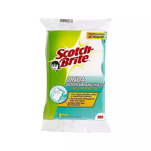 Esponjilla Scotch Brite Onda Borramanchas