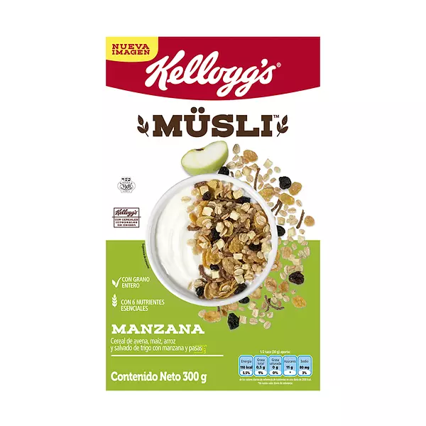 Cereal Musli Manzana 275g