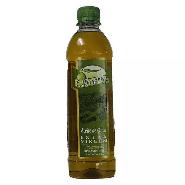 Aceite de Oliva Extra Virgen Suave Olivetto Pet 500ml