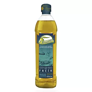 Aceite con Oliva para Freir Olivetto 1000ml