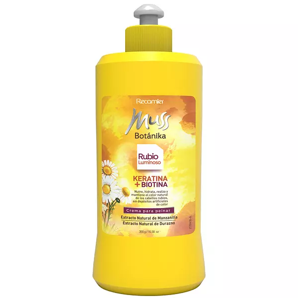 Crema de Peinar Muss Rubio Luminoso 300g