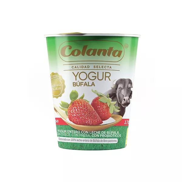 Yogurt Colanta 170g Bufala Fresa