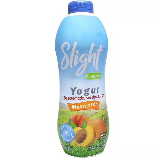 Yogurt Colanta Slight Melocoton 980ml