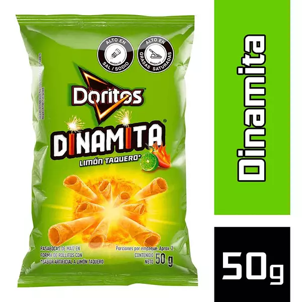 Pasabocas Doritos Dinamita Limon Taquero 50g