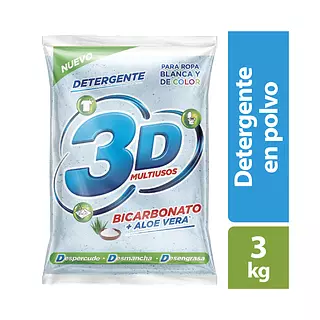 Det. 3d Multiusos x 3kg