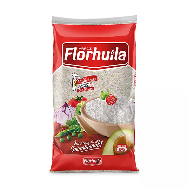 Arroz Flor Huila 1000g