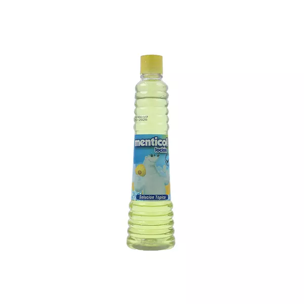 Menticol Amarillo con Tapa 130ml