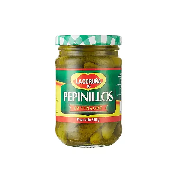 La Coruña x 250gr Pepinillos de Vinagre