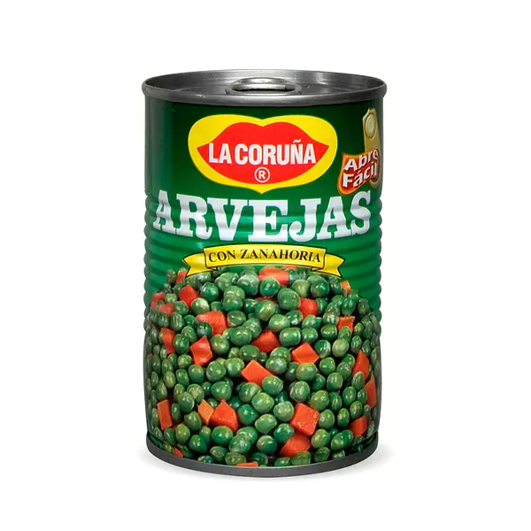 La Coruña x 310gr Arveja con Zanahoria