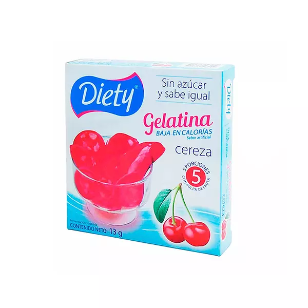 Gelatina Diety Cereza 13g