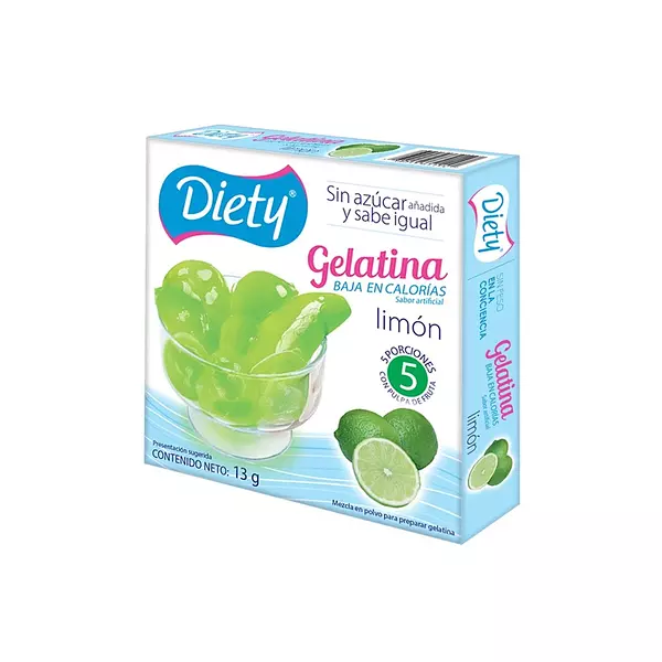 Gelatina Diety Limon 13g