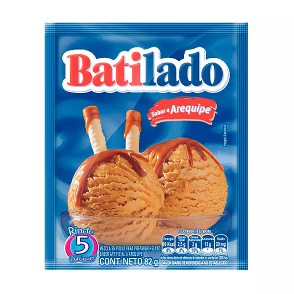 Batihelado Arequipe 80g