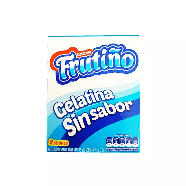 Gelatina Frutiño x 15gr Sin Sabor