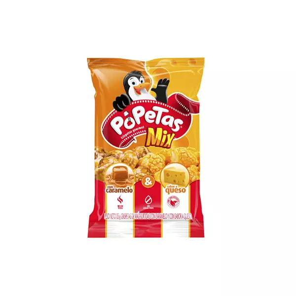 Popetas CarameloQueso 135g