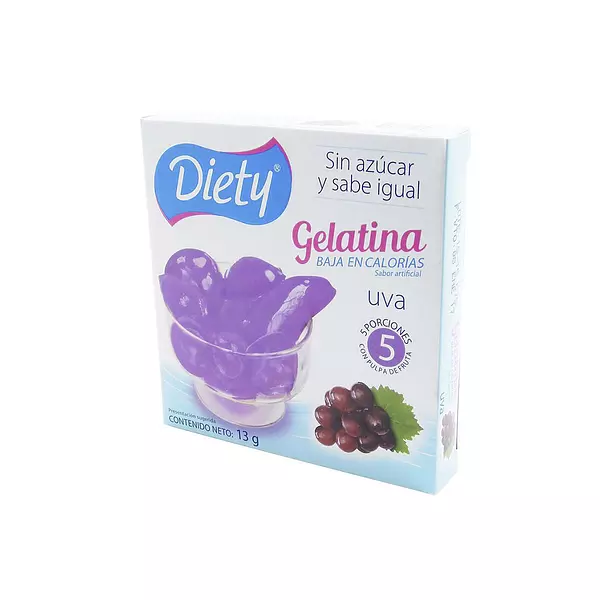 Gelatina Diety Uva 13g