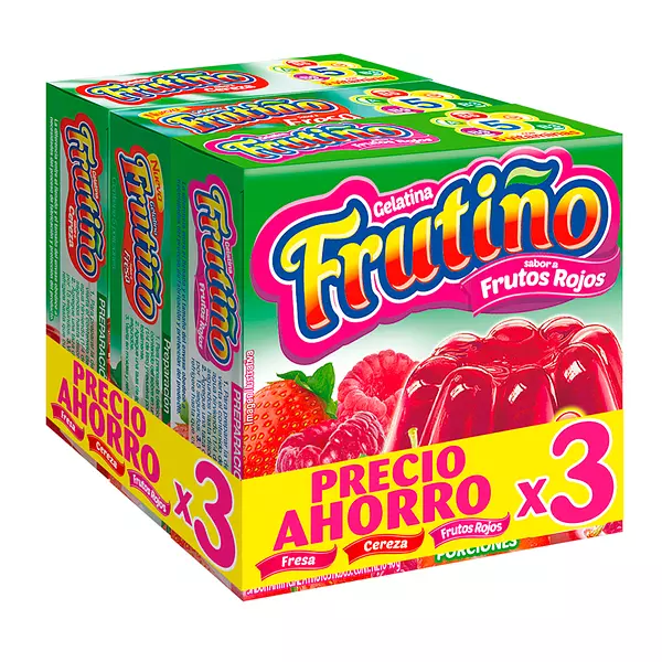 Gelatina Frutiño Surtida 14g*3