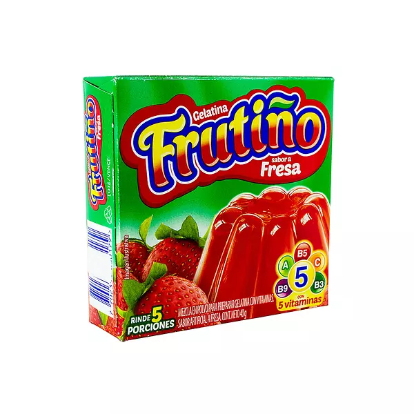 Gelatina Frutiño Fresa 14g