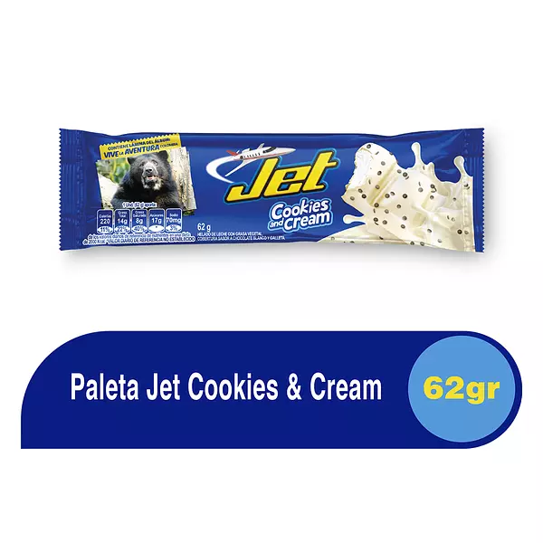 Helado Polet Paleta Cookies & Cream 70g