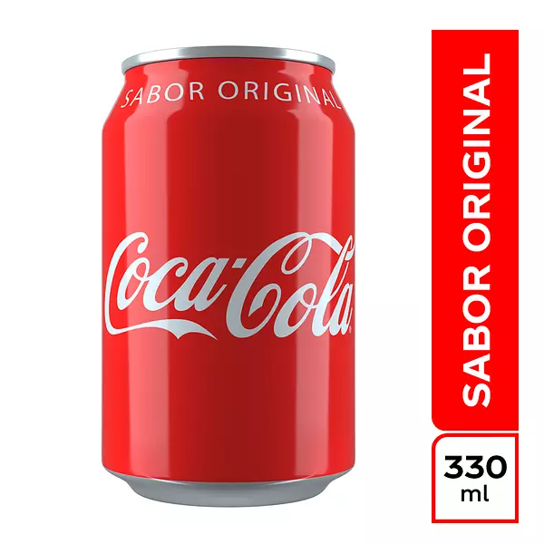 Gaseosa 330ml Coca Cola Lata