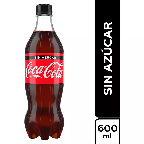 Gaseosa x 600ml Cocacola Zero