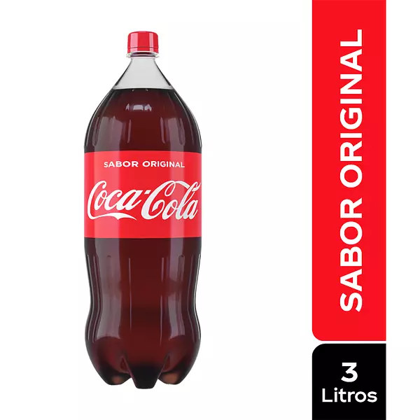 Gaseosa Cocacola 3 Lt