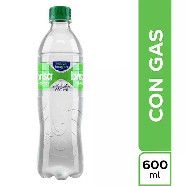 Agua Brisa Pet 600 con Gas