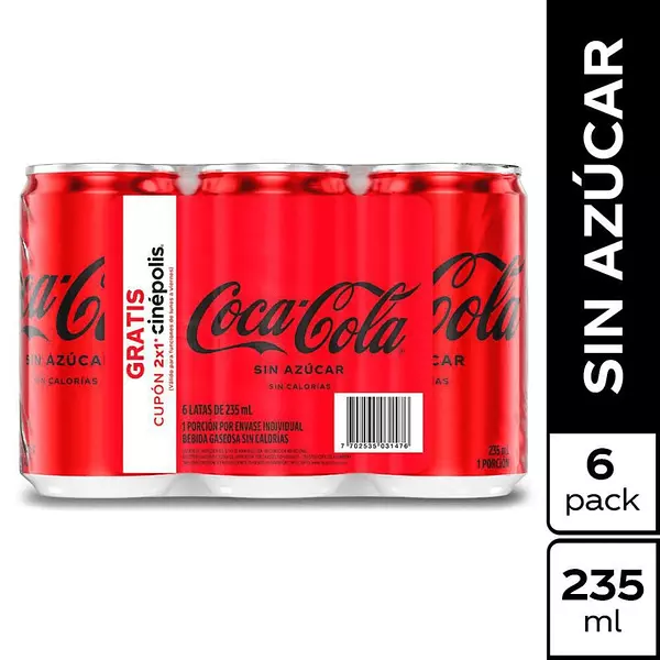 Gaseosa Coca Cola 1410ml Zero Lata