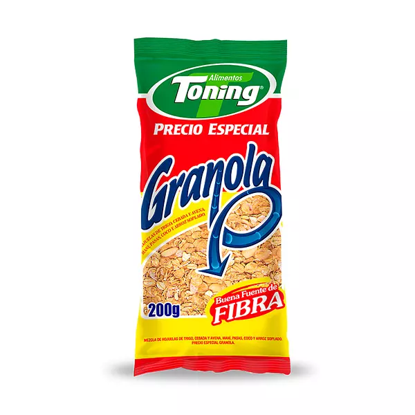 Toning 200gr Granola Precio Especial