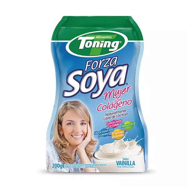 Toning x 200gr Forzasoya Mujer