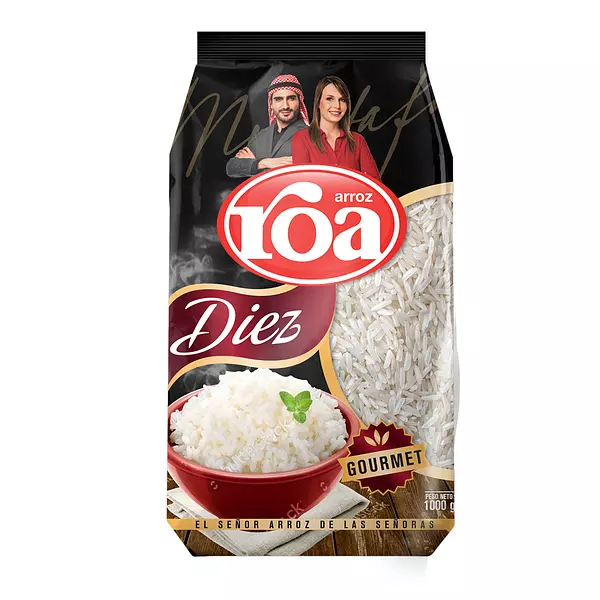 Arroz Roa Diez 1000g