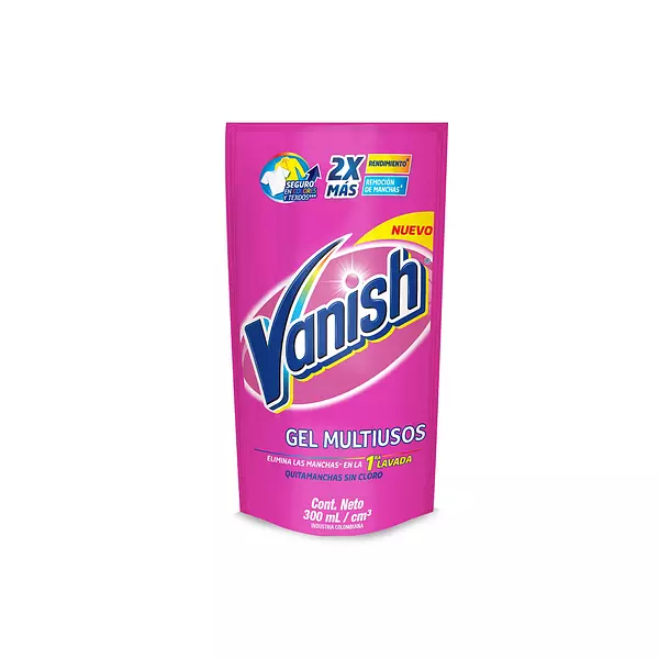 Desmanchador Vanish Rosa Doypack 300ml